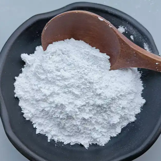 Light Calcium Carbonate Pantalla de muestra de polvo de carbonato de calcio ecológico blanco fino