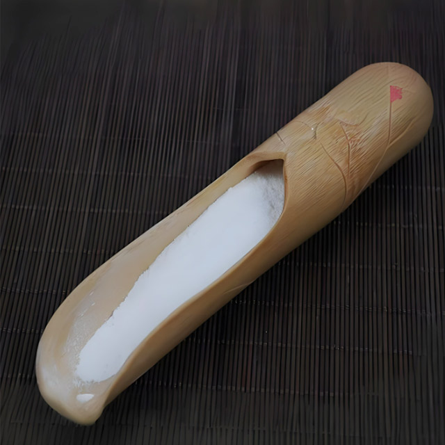 Muestra de polvo de carbonato de calcio blanco para aplicaciones de pintura